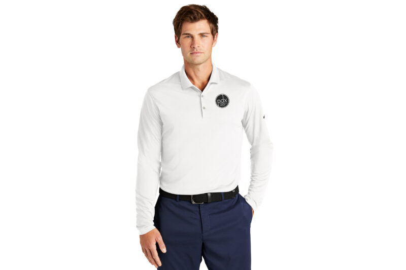 PDX Property Group | Nike Mens Long Sleeve Polo - Image 3