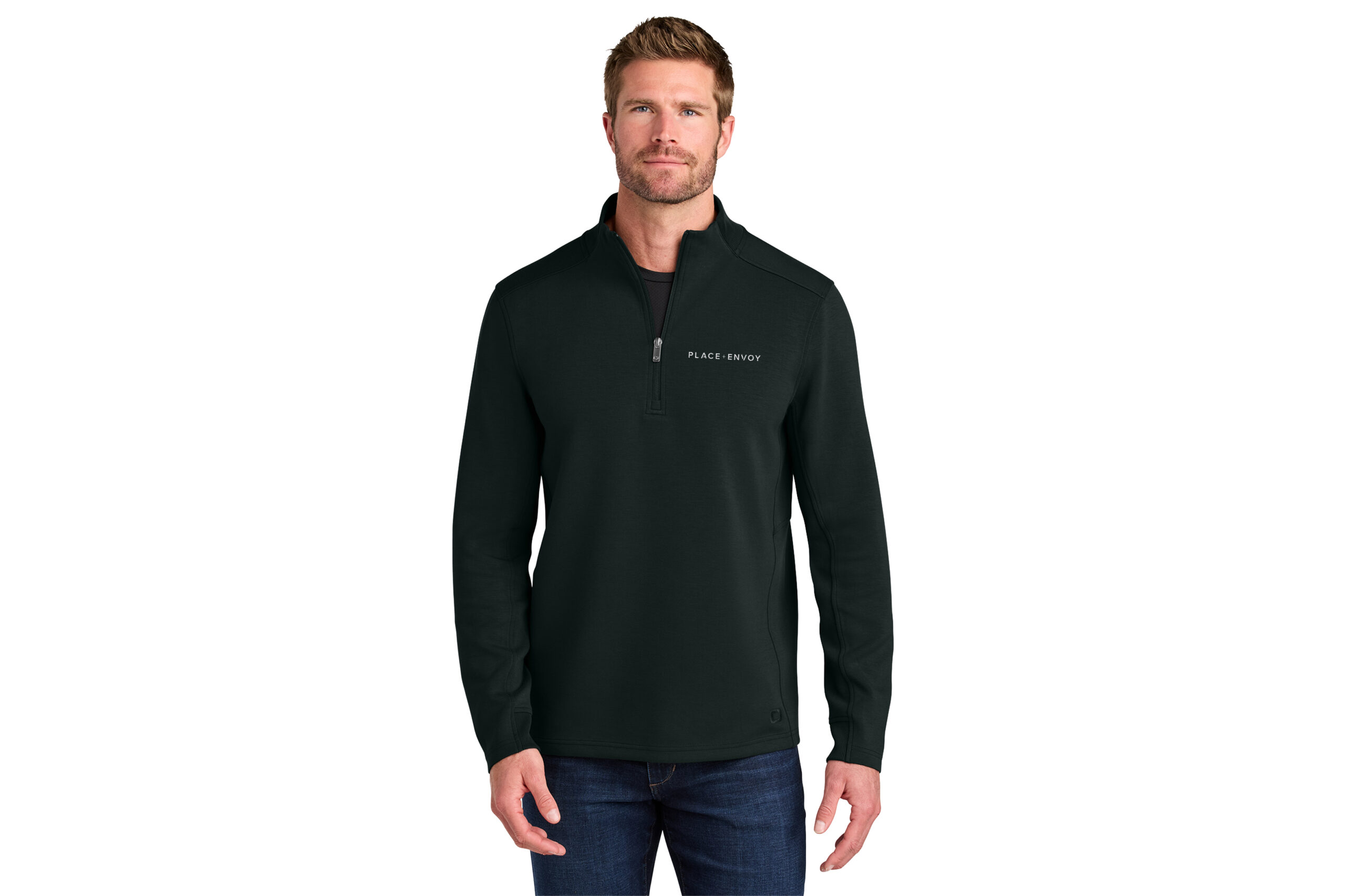 PLACE + ENVOY | OGIO® Men's Transcend 1/4-Zip